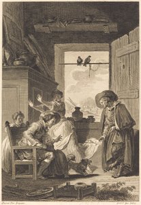 Belphegor tekijältä Charles Emmanuel Patas and Antoine Jean Duclos after Jean Honoré Fragonard