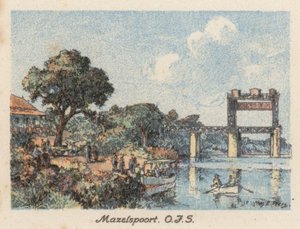 Etelä-Afrikka: Mazelspoort, OFS (värilitro). tekijältä Charles Ernest Peers