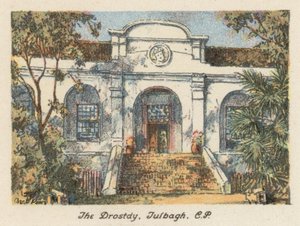 Etelä-Afrikka: Drostdy, Tulbagh, CP (värilitro). tekijältä Charles Ernest Peers