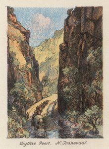 Etelä-Afrikka: Wyllies Poort, N Transvaal (värilitro). tekijältä Charles Ernest Peers