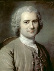 Muotokuva Jean-Jacques (Jean Jacques) Rousseau (1712-1778), sveitsiläinen filosofi. Pastelli Charles Escot (1834-1902) 1874 Su. 0,46x0,38 m - Jean-Jacques (Jean Jacques) Rousseaun (1712-1778), sveitsiläisen filosofin muotokuva. Charles Escotin pastelli (18 tekijältä Charles Escot