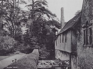 Ightham Mote (m/w kuva) tekijältä Charles Essenhigh Corke