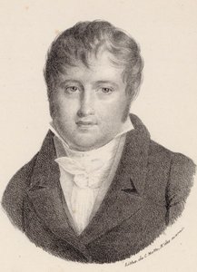Muotokuva säveltäjä Nicolò Isouardista 1775-1818. tekijältä Charles Etienne Pierre Motte