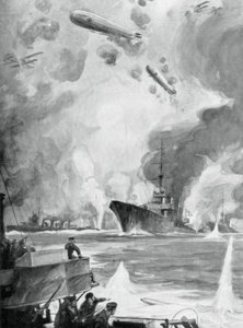 Cuxhaven Raid, 25. joulukuuta 1914, 1926. tekijältä Charles Fouqueray
