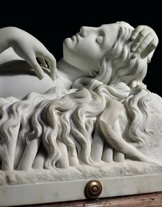 Luonnonkokoinen Rhodopiksen hahmo sokkelissa, 1862 tekijältä Charles Francis Fuller