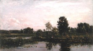 Oise-joen mutka tekijältä Charles Francois Daubigny