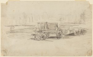 Maatilan vaunu tekijältä Charles Francois Daubigny