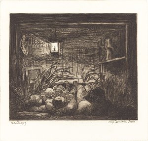 Nukkumassa Bottinissa tekijältä Charles Francois Daubigny