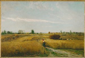 Harvest (maalaus kankaalle) tekijältä Charles Francois Daubigny