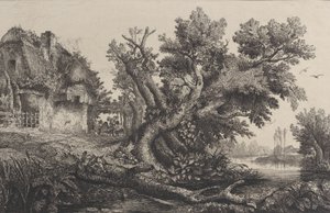 Lehti, 1838. tekijältä Charles Francois Daubigny