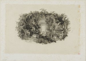 Talvipuutarha tekijältä Charles Francois Daubigny