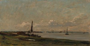 Thamesin suisto tekijältä Charles Francois Daubigny
