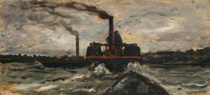 Jokivene tekijältä Charles Francois Daubigny