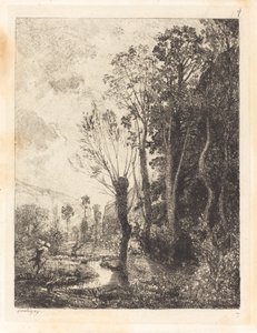 Satyr (Satyr) tekijältä Charles Francois Daubigny