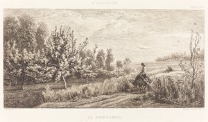 Kevät tekijältä Charles Francois Daubigny