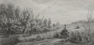 Kevät, 1857. tekijältä Charles Francois Daubigny