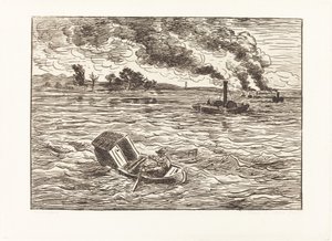 Höyryveneet tekijältä Charles Francois Daubigny