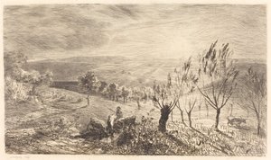 Auringonnousu tekijältä Charles Francois Daubigny