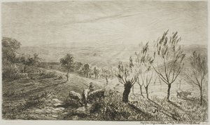 Auringonnousu tekijältä Charles Francois Daubigny