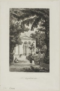 Jardin des Plantesin amfiteatteri tekijältä Charles Francois Daubigny