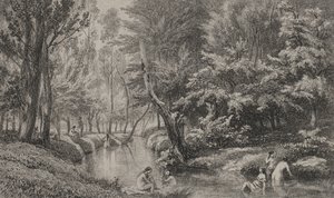 Uimarit tekijältä Charles Francois Daubigny