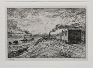 Venematka: Lähtö (paluu) tekijältä Charles Francois Daubigny