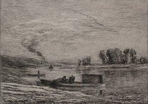 Vene Conflansissa tekijältä Charles Francois Daubigny