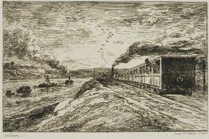 Lähtö (paluu) tekijältä Charles Francois Daubigny