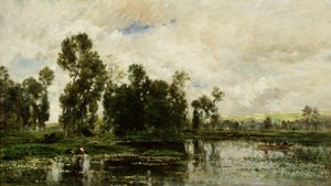 Lammen reuna tekijältä Charles Francois Daubigny