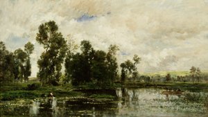 Lammen reuna tekijältä Charles Francois Daubigny