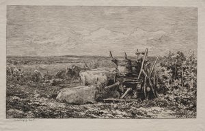 La Verema del Raïm tekijältä Charles Francois Daubigny