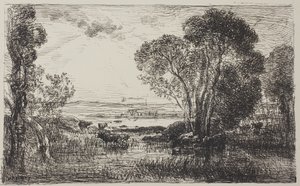 Hydraulinen kone tekijältä Charles Francois Daubigny