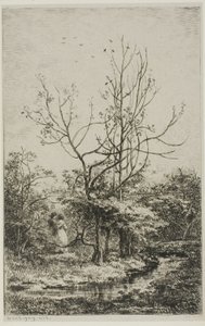 Orchard tekijältä Charles Francois Daubigny