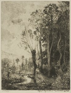 Satyr tekijältä Charles Francois Daubigny