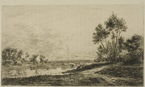 Seine Port Maurinissa tekijältä Charles Francois Daubigny