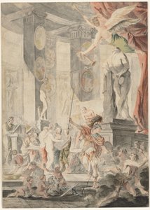 Maalaus runona, 1745-1746.