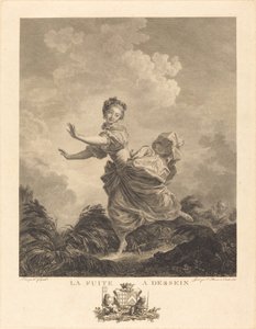 Vuotaa tarkoituksella tekijältä Charles François Adrien Macret and Jacques Couché after Jean Honoré Fragonard