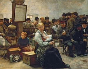Lupausten maassa, linnan puutarhassa