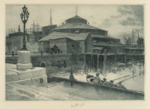 Linnan puutarha tekijältä Charles Frederick William Mielatz