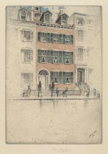 Ericssonin talo, Beach Street, 1908.