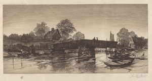 Nimetön Old Bridge, 1888.