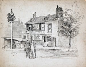 Old Windmill -pubi, 214-214 Chiswick High Road, Turnham Green, Lontoo, 1892-1933.