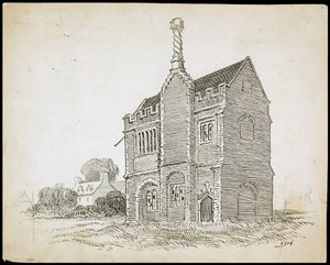 Warden Abbey, Old Warden, Central Bedfordshire tekijältä Charles George Harper