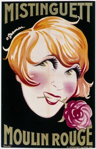 Mistinguett (Mistinguette) Moulin Rougessa