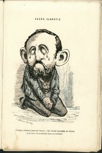 Charles Gilbert-Martinin (1839-1905) kuvitus teoksessa "" Contemporary Grimaces"" tekijältä Charles Gilbert Martin