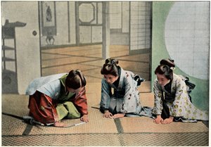 Seremonia Japanissa, vuonna 1890