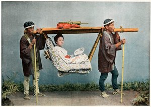 La Kago, Japanin liikenne, c1890