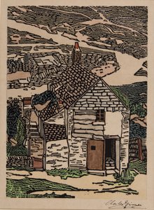 Cornish -mökki tekijältä Charles Ginner