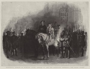 Historical Aspects of Hampton Court, Edward VI ja Protector Somerset, The Night Alarm tekijältä Charles Green