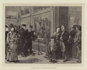 Kansallisgallerian lomalaiset tekijältä Charles Green